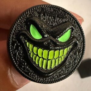 Glow in the Dark 3D Enamel Pin – Designed by AkrenCapz
